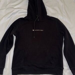 Women's Best Black Hoodie